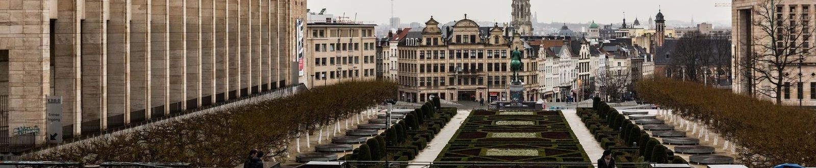 Bruxelles un jour de pluie