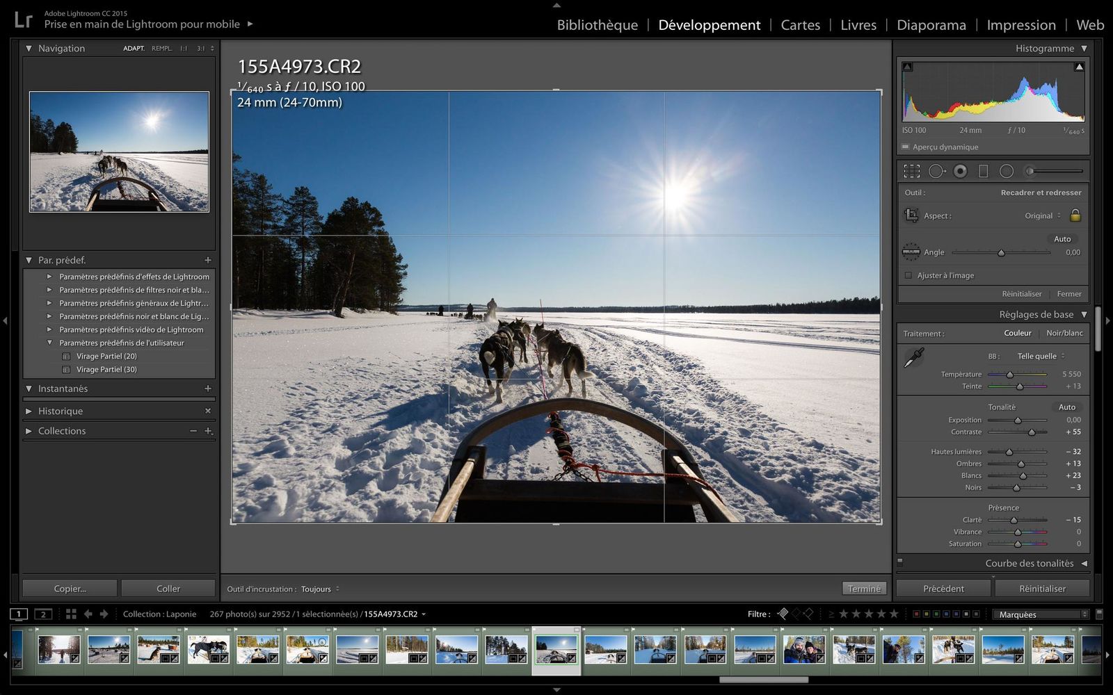 Lightroom, ma Check-list pour obtenir le meilleur de mes photos