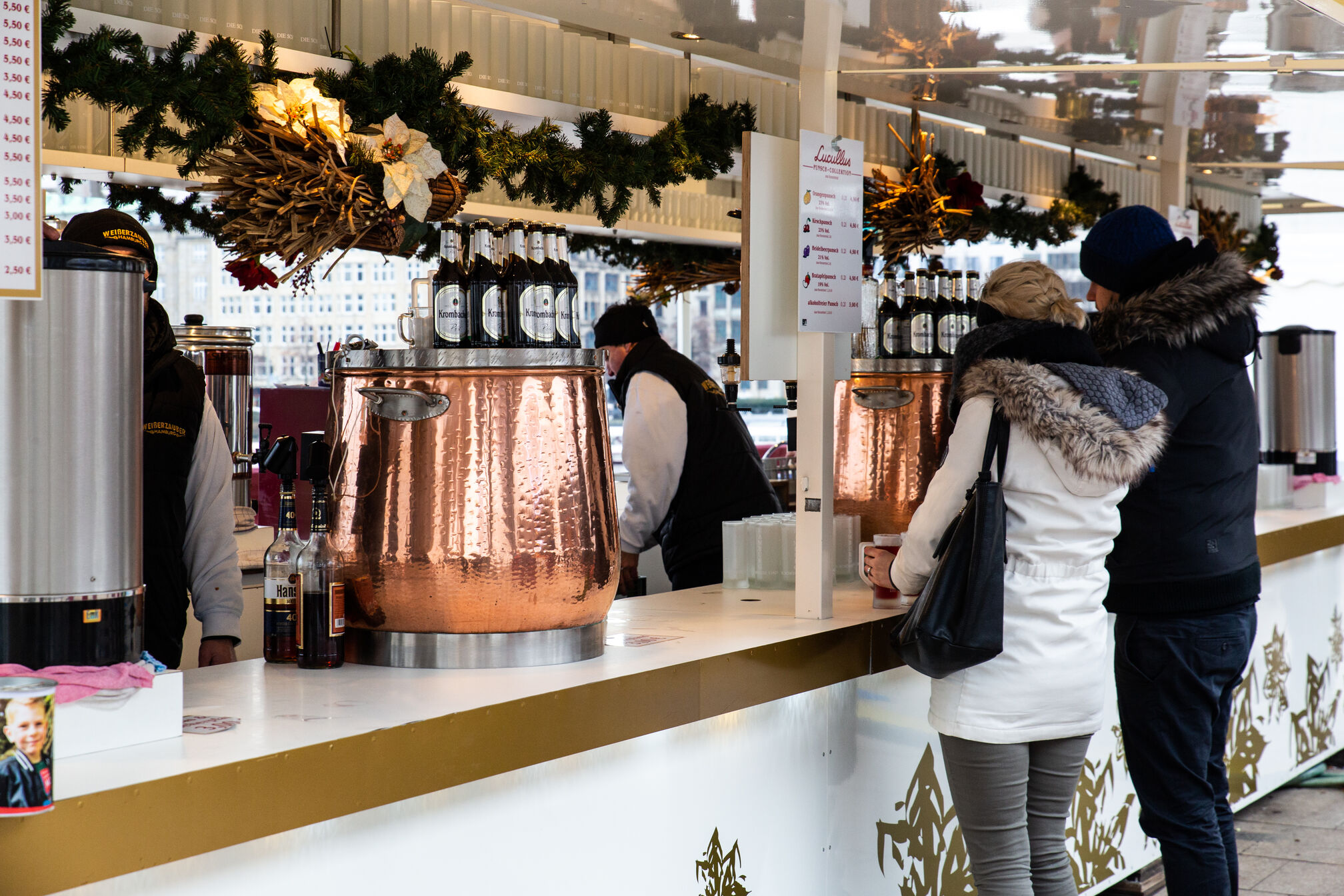 Marché de Noël à Hambourg