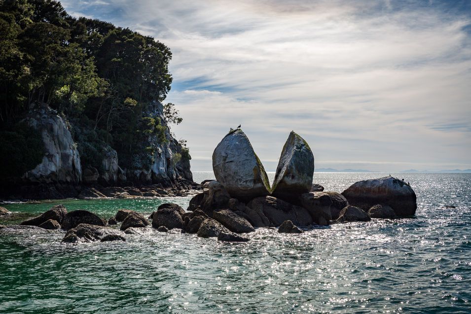 Split Apple Rock, une formation géologique unique