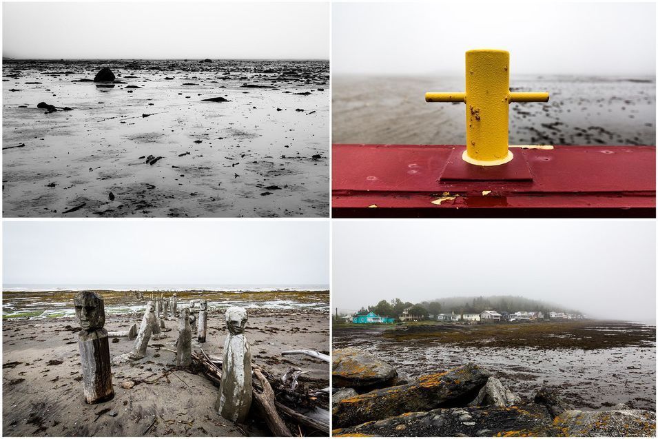 La Gaspésie sous la brume