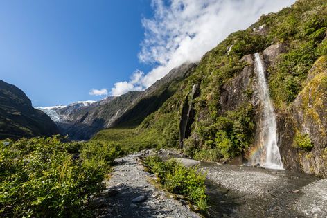 La vallée du Glacier Franz Josef