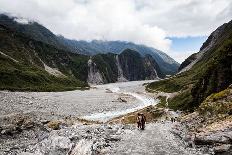 La vallée du Glacier Fox