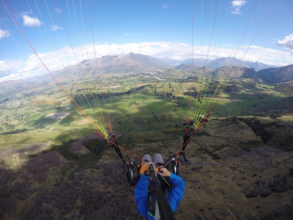 Parapente à Queenstown