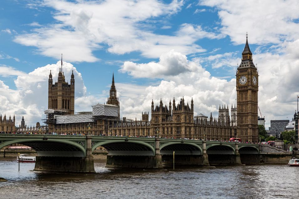 Le palais de Westminster