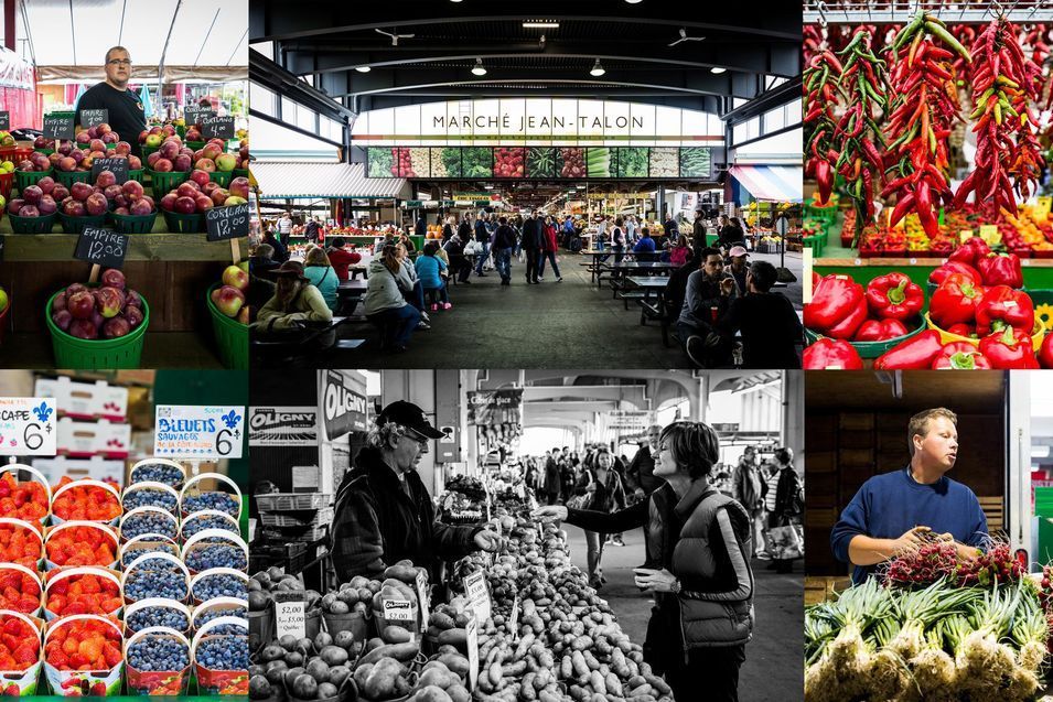 Le marché Jean Talon de Montréal