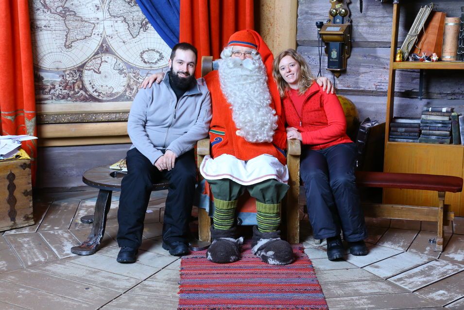 Notre rencontre avec le Père Noël 🎅